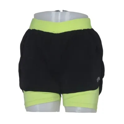 Short de sport (Noir, Jaune) de Descente