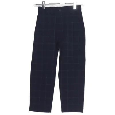 Suit pants (Blue) from Zara Elastane, Polyester, Viscose