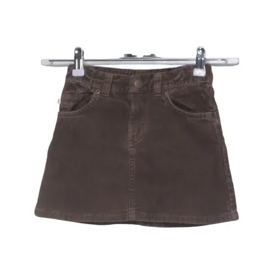 Skirt (Brown) from Polarn O. Pyret Cotton, Elastane