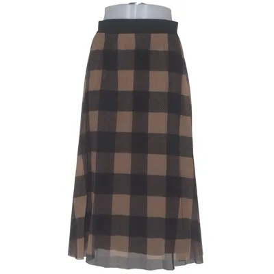 Jupe (Beige, Noir) de More & More Élasthane, Polyester, Viscose