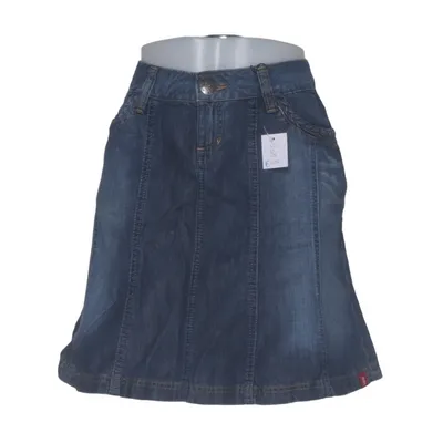 Jeansnederdel (Blå) fra EDC by ESPRIT Bomuld