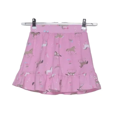 Skirt (Pink, Multicolored) from Salt and Pepper Cotton, Elastane