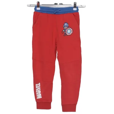 Jogginghose (Rot, Blau) von Marvel Avengers Baumwolle, Elasthan, Polyester