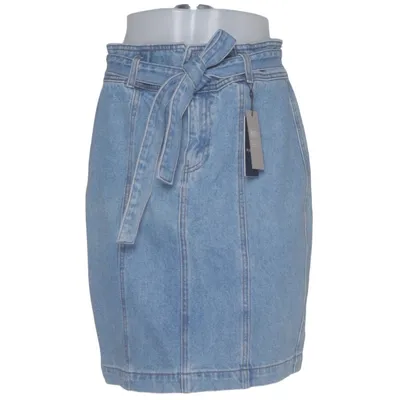 Denim skirt (Beckie Hw Tie Skirt) from Pieces Cotton