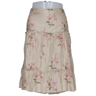 Rock (Beige, Pink, Grün) von Oui Set Acetat, Seide
