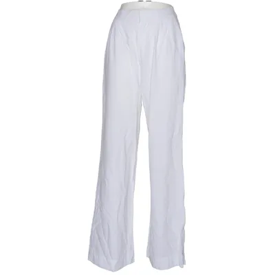 Byxor (Vit) från Gina Tricot Bomull, Linne, Viskos