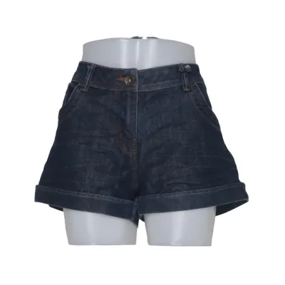 Denim shorts (Blauw) van George Katoen, Polyester