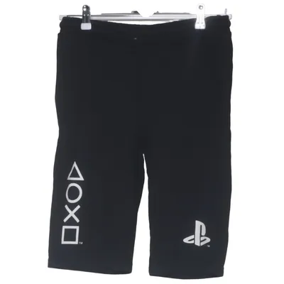 Sweatshort (Zwart) van Playstation Katoen, Polyester