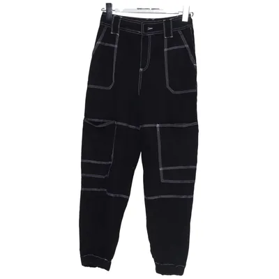 Cargobukser (Sort) fra Topshop Petite Bomuld