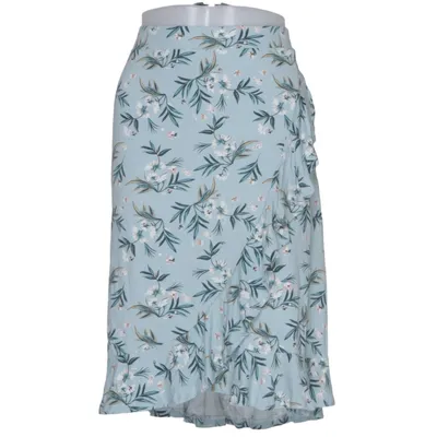 Wrap skirt (Blue, Multicolored) from Happy Holly Elastane, Viscose