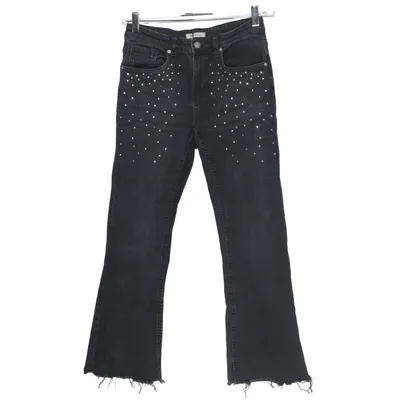 Jeans (Svart) från Denim Day Bomull, Elastan