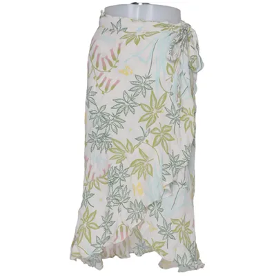Wikkelrok (Meerkleurig, Beige) van Lindex x Joy Zandén Viscose
