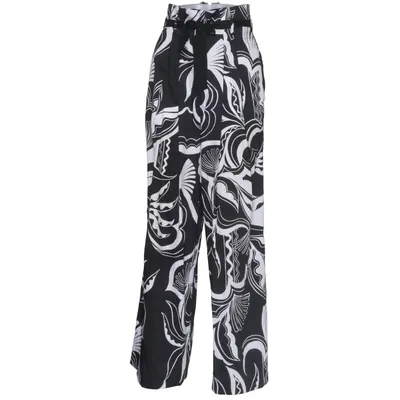 Palazzobyxor (Svart, Vit) från River Island Polyester