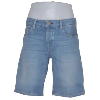 Denim shorts (Blue) from Amsterdams Blauw by Scotch & Soda Cotton, Elastane