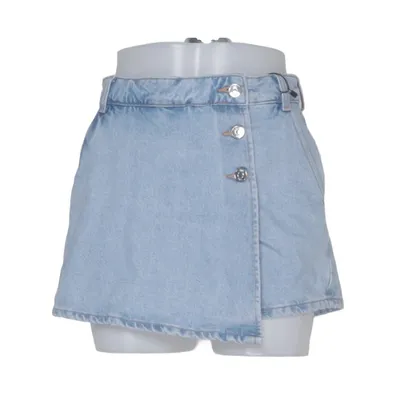 Skort (Blue) from Zara Cotton