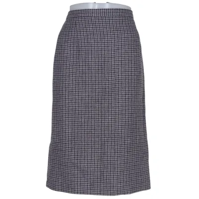 Skirt (Gray) from Eastex Polyester, Wool