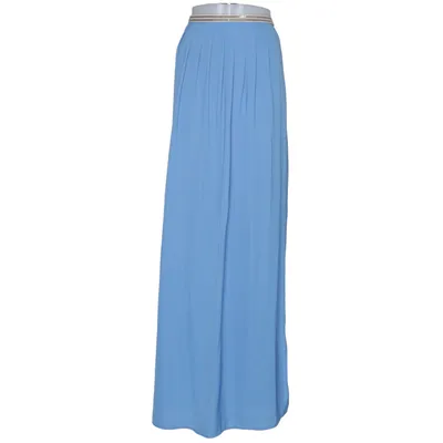 Maxi rok (Blauw) van Mango Casualwear Katoen, Polyamide, Polyester, Viscose