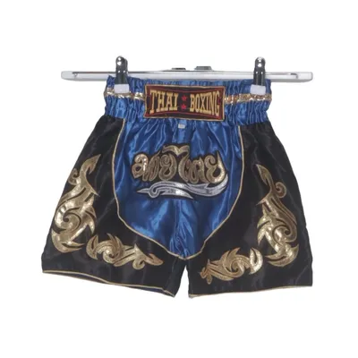 Kampsportsbyxor (Blå, Svart, Guldfärgad) från Thaiboxning