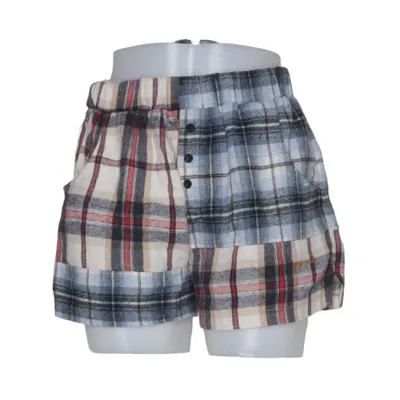 Pyjamashorts (Blauw, Beige, Meerkleurig) van Urban Outfitters Katoen, Polyester