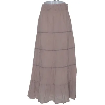 Långkjol (Beige) från Milla Bomull
