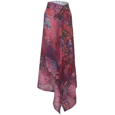 Sarong (Rød, Flerfarvet) fra Couleurs D'Ailleurs