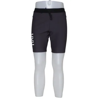 Short de sport (Gris) de Uvu Élasthane, Polyamide