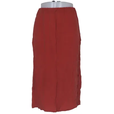 Maxi skirt (Red) from Denham Cupro, Viscose