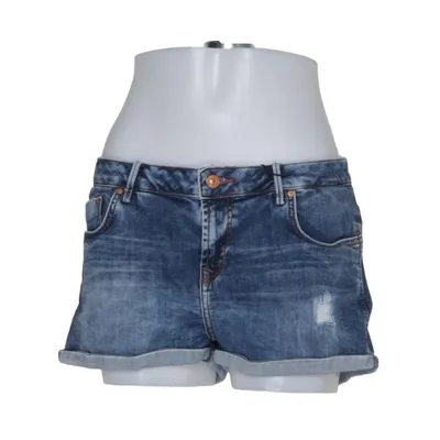 Denim shorts (Blauw) van LTB Katoen, Elastaan