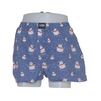 Short de pyjama (Bleu, Multicolore) de Happy Shorts Coton