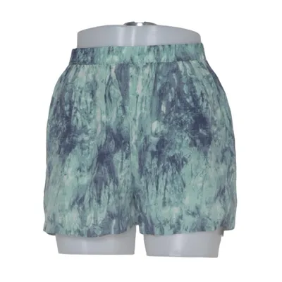 Short (Vert, Bleu) de American Vintage Soie
