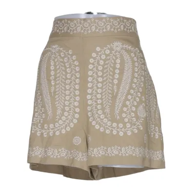 Shorts (Beige, Vit) från Zara Linne, Polyester, Viskos