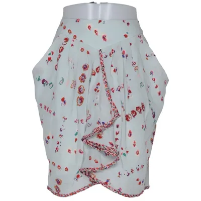 Skirt (Blue, Multicolored) from Rebecca Taylor Polyester, Silk