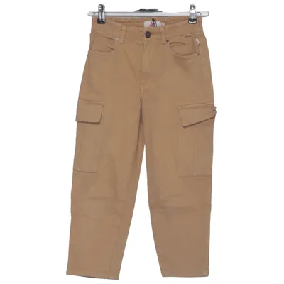 Cargo broek (Beige) van American Outfitters Organisch katoen