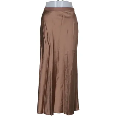 Maxi nederdel (Beige) fra Ahlvar Gallery Elastan, Silke