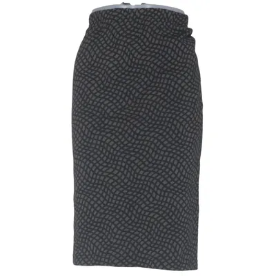 Skirt (Green, Black) from Yllet Cotton, Viscose