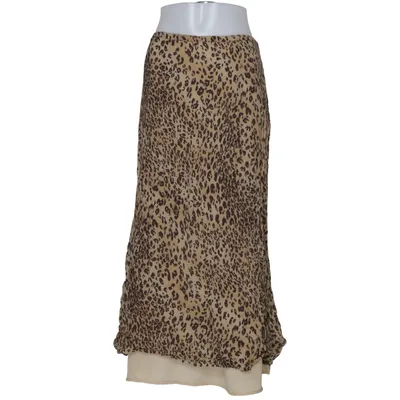 Maxi skirt (Beige, Brown) from Valerie Stevens Silk