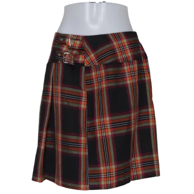 Skirt (Black, Orange, Multicolored) from Joy Polyester, Viscose