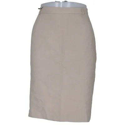 Jupe (Beige) de Avenue Acétate, Polyamide, Viscose, Laine