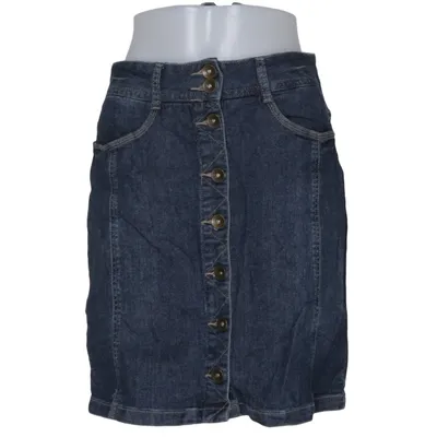 Jupe en jean (Bleu) de Cheer Coton, Élasthane