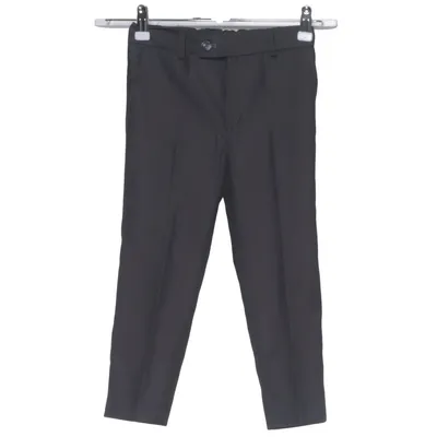 Suit pants (Black) Cotton, Polyester