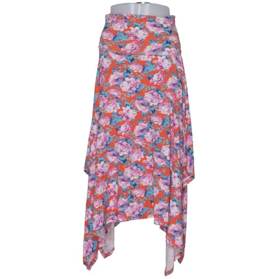 Maxi rok (Oranje, Meerkleurig) van Alba Moda