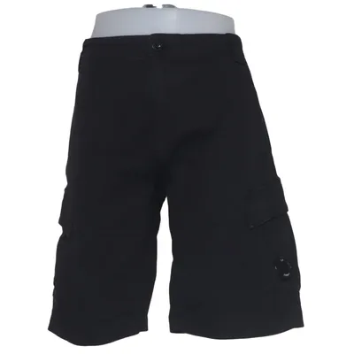 Cargo shorts (Zwart) van C.P. Company Katoen, Elastaan