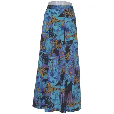 Jupe longue (Bleu, Noir, Jaune, Multicolore) de Ripa