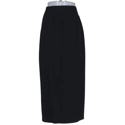 Maxi skirt (Black) from Bardehle Elastane, Polyamide, Wool