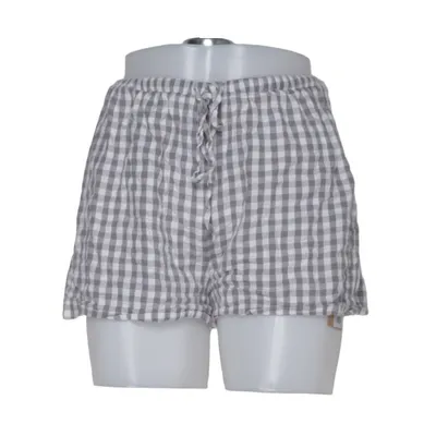 Pajama shorts (Gray, White) from Luna Cotton