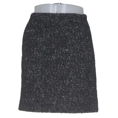 Jupe (Noir, Blanc) de Karen Millen Acrylique, Laine d'alpaga, Coton, Polyamide, Polyester, Polyuréthane