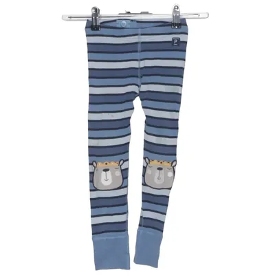 Leggings (Blå, Vit, Flerfärgad) från Polarn O. Pyret Ekologisk bomull
