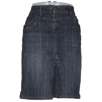 Jupe en jean (Gris) de Selected Coton, Élasthane