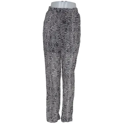 Pants (Black, White) from Isabel Marant pour H&M Silk
