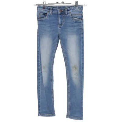 Spijkerbroek (Blauw) van Lab Industries Katoen, Elastaan, Polyester